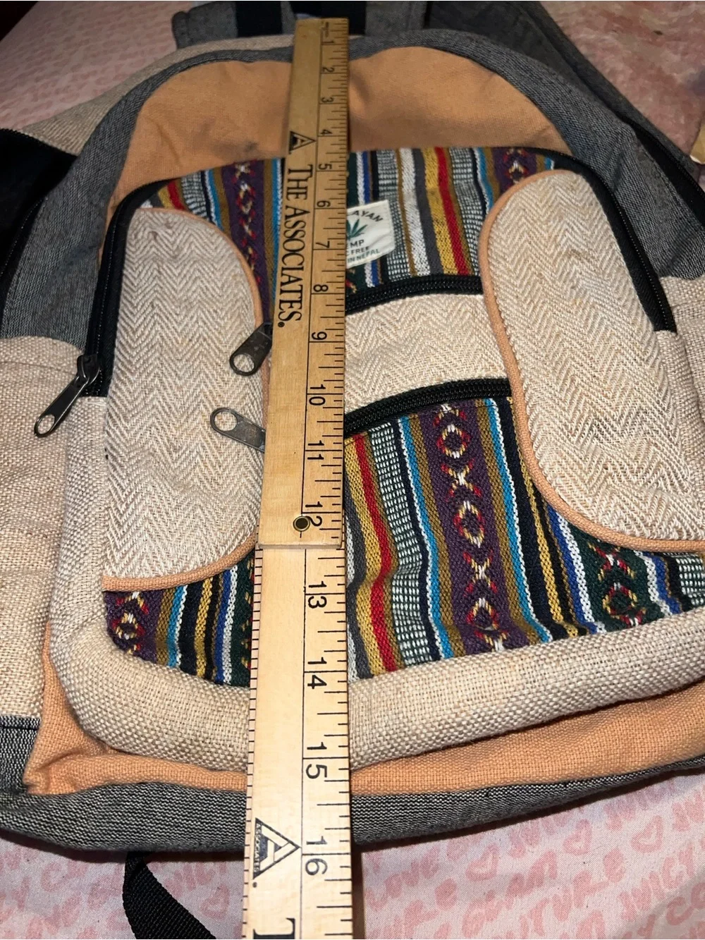 The collection royal hemp backpack